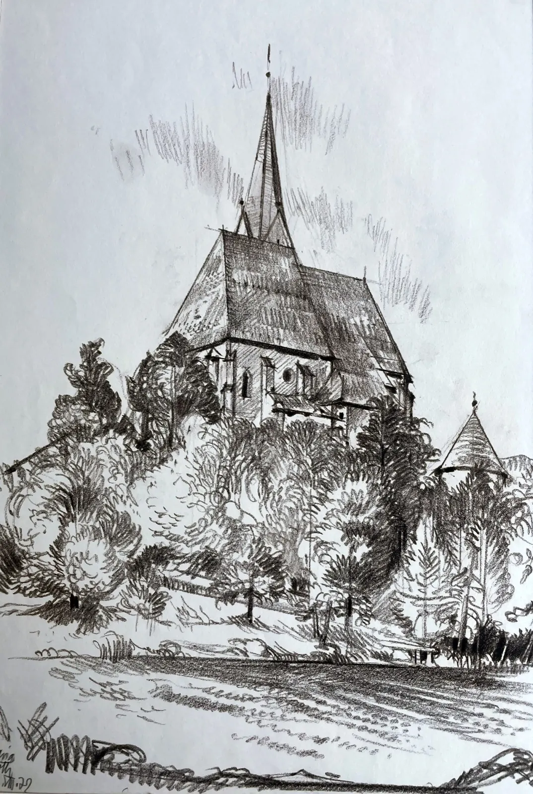Kirche von Briançon in der Provence