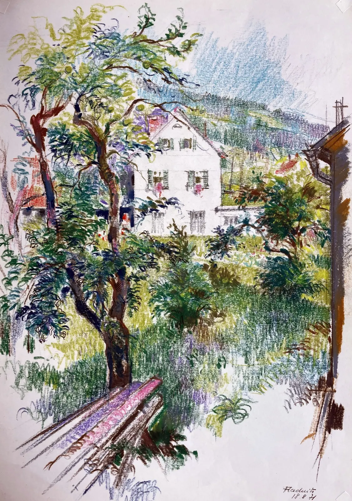 Häuser in Fladnitz an der Teichalpe