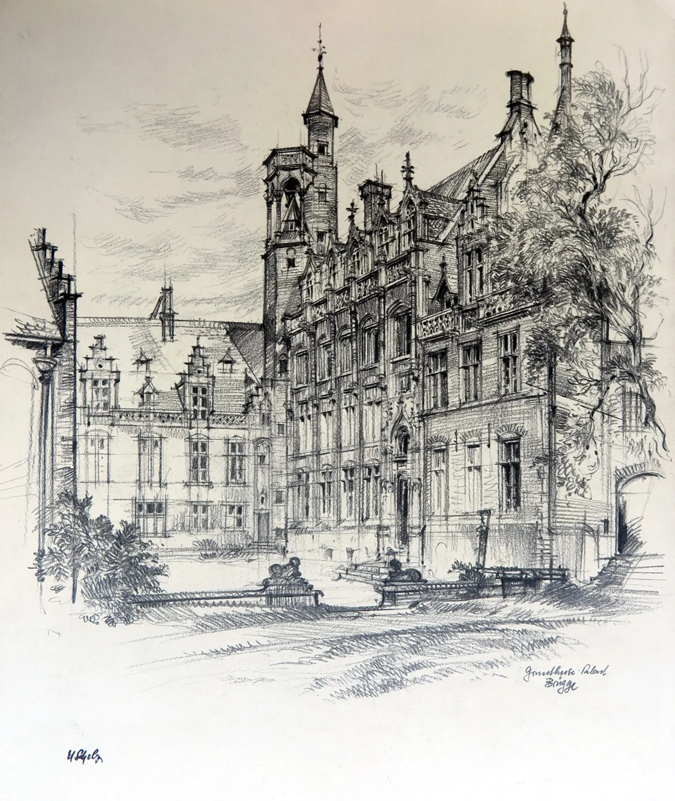 Grunthouse-Palast in Brügge